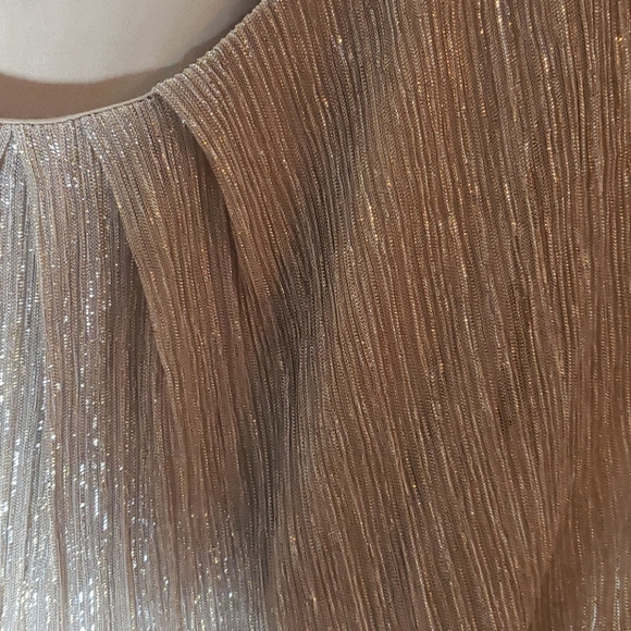 ENFOCUS STUDIO Black and Gold Cocktail Dress Sz 8 - Picture 4 of 6